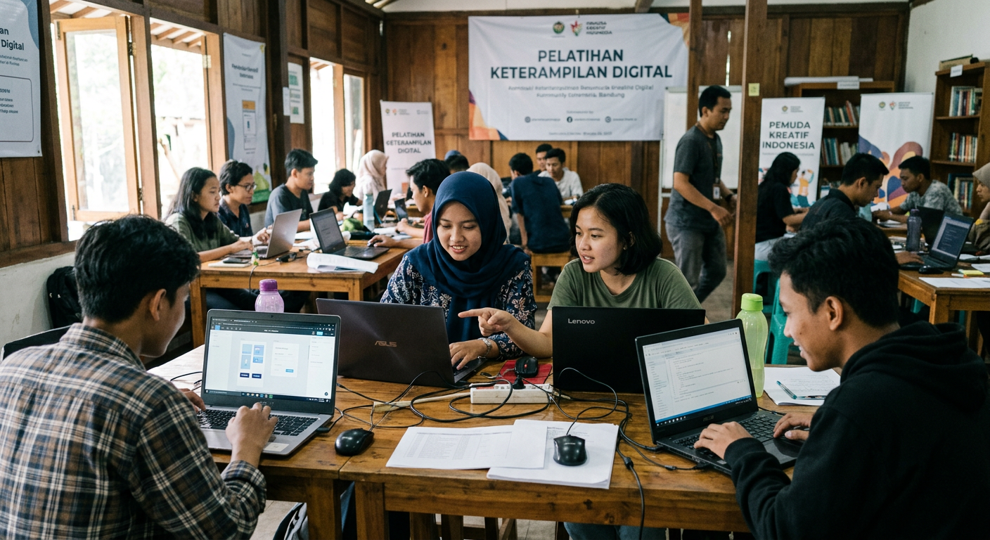 LIVESGP BANAWA Gelar Workshop Literasi Digital untuk Pemuda
